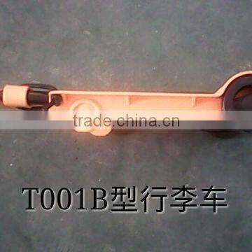 Folding Luggage Wheelbarrow/4 Wheel Wheelbarrow/luggage Trolley/luggage Cart/plastic Wheelbarrows photo-2