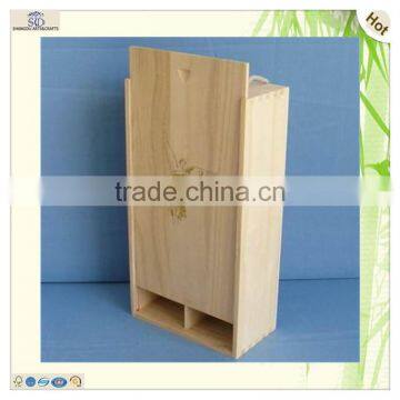 Bulk Unfinished Bottle Dividers Wooden Wine Box photo-2