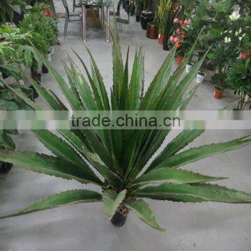 wholesale PE green artificial sisal plants