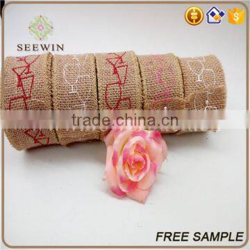 100% Natural Jute Gift Wired Ribbon photo-4