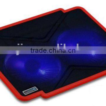 Supply Fashion Ultrathin Double Fan Notebook Radiator photo-6