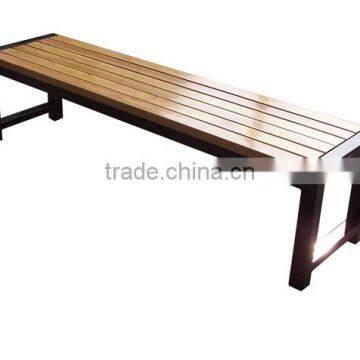 Pine Wood Outdoor Garden Bench photo-5