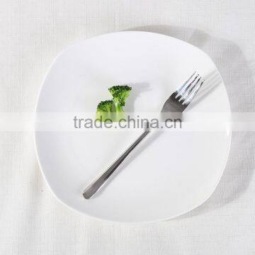 Stock Ceramic White Round Plate photo-3