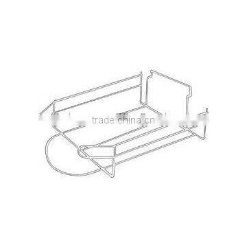 C8533 steel slatwall hat rack
