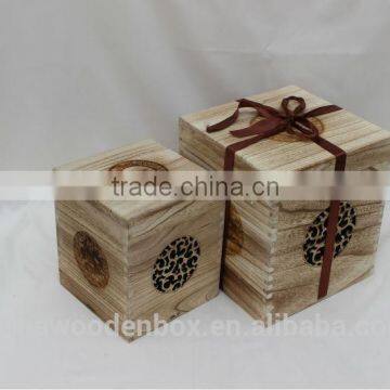 wooden Gift box, wooden cookies box