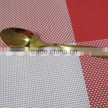 Stainless Steel Golden tea spoon small spoon