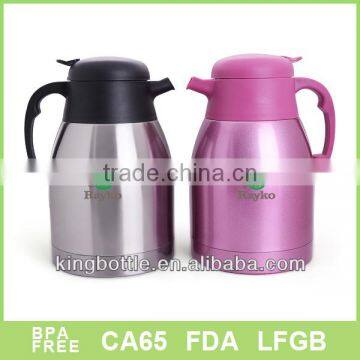 Colorful coffee kettle coffee pot tea pot 1.0L,1.2L.1.5L,2L