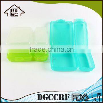 High Production 2 Divided Plastic Sandwich Container Lunch Boxes,bento Sandwich Box Kids, Takeaway Sandwich Boxes Wholesale photo-4