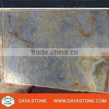 Onice Azzuro, Golden Blue Onyx Slabs