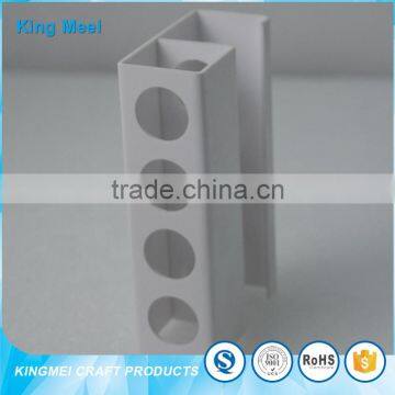 White Acrylic Nails Stair Step Cosmetic Display photo-4