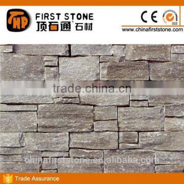 FSSW-299 Grey Quartz Rustic Stone Wall Cladding