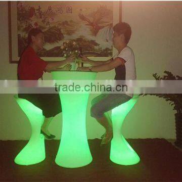 Rechargeable LED Cocktail Table, LED Bar Table, LED Furniture Supplier in China photo-5