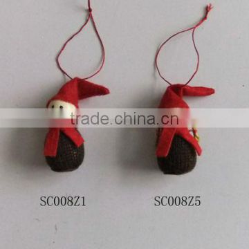 Christmas felt person hanging decoration