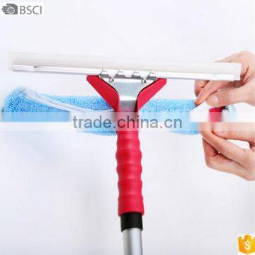 Telescopic Window Cleaner, Flexible Car Silicone Drying Blades, Window Squeegee photo-3