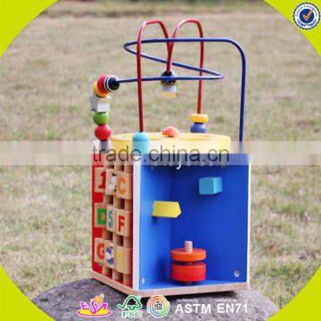 2017 New Design Funny Children Wooden Beads Toy W11B090 photo-5
