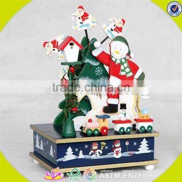 wholesale baby wooden box music Christmas kids wooden box music fashioned wooden box music W07B016A