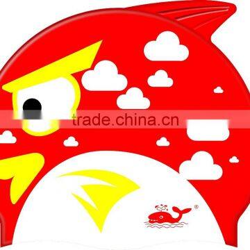 High Quality Shark Swimming Caps Colorful Baby Swim Cap Rubber Swim Cap for Youth photo-4