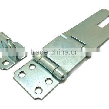 Popular 4" Garage Door Steel Padlock Clasp Hasp and Staple, Regular Hasps and Staple photo-4