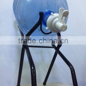 Chromed Water Bottle Rack With Tap photo-2