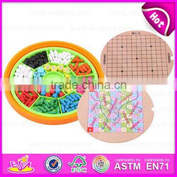 2016 Newest 5IN1 Wooden Board Game,funny Educational Wooden Children Board Game, Popular Children Wooden Toy Board Game W11A044 photo-5