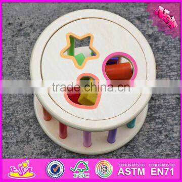 2016 New Design Multi-function Wooden Shape Sorter Toy for Toddlers W12D064 photo-3