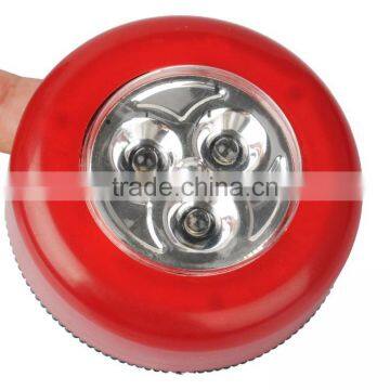 Stick Click LED Self Adhesive Light Battery Operated Push On Off Lights