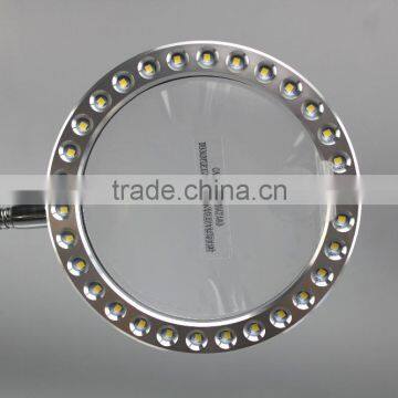 2016 Latest Popular Fashionable Design Reading Magnifier Glass Desk Lamp for Study Light photo-4