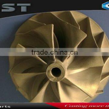 casting brass impeller/Impeller in mechanical parts&fabrication services//carbon steel Impellers for pump industry