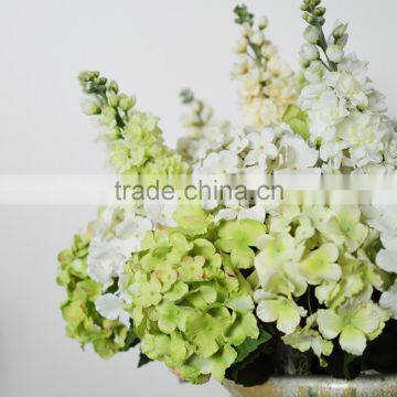 Wedding Table Centerpieces Fabricsilk Hydrangea Flower Artificial photo-2