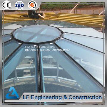 Metal Steel Structure Glass Dome Roof photo-5