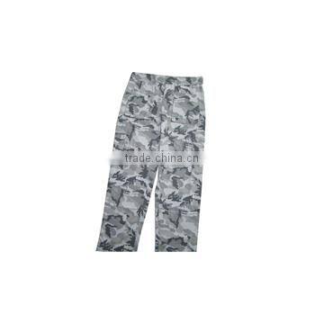 Mens Cargo Flat Camouflage Pant