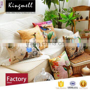 Provide customization cushion cover cotton canvas digital printed