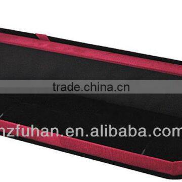 Velvet gift box/necklace packaging box/red velvet gift box