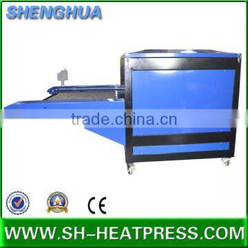 China Hydraulic Double Bed Jersey Heat Press Machine photo-3