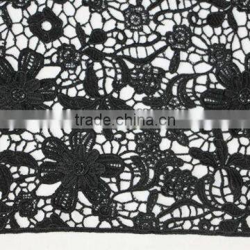 New embroidered lace fabric in apparel