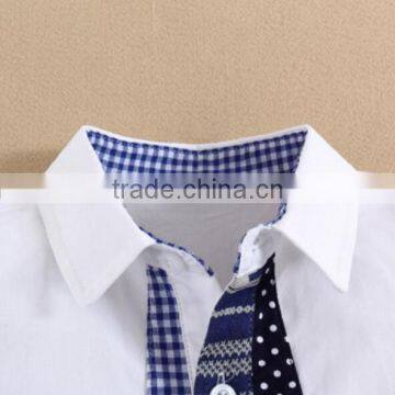 Wholesale Newborn Baby Clothes Infant 100% Cotton Plain Baby T-shirt photo-2