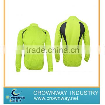 fluorescent green cycling jersey shirt, sport wear