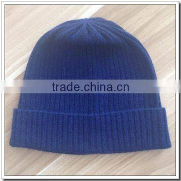 Winter Beret Rib Knitting Cashmere Hat