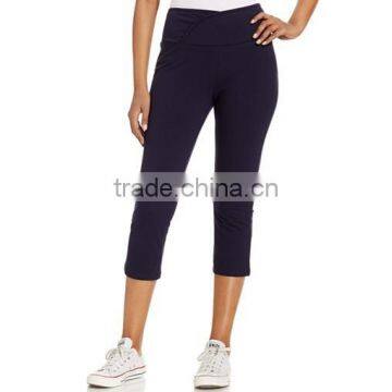 high impact wide waistband jogger yoga pants