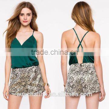 Summer New Style Women Trendy Golden Rose Dance Shorts photo-6