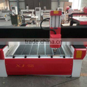 XJ1325 cnc router engraving machine for cutting and engraving stone