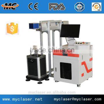 China supplier hot sale metal or non metal IPG laser fiber laser marking machinery manufactures 110*110