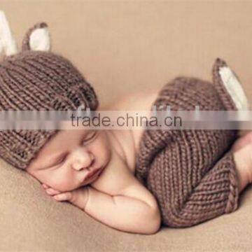 Wholesale 2016 Unique Animal Shape Knitting Clothes Design Newborn Baby Photography Props photo-5