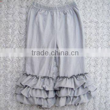 Clothing Distribution Companies Ruffle Bottom Pants Kids Ruffle Pants 100%cotton photo-2