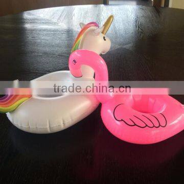 Inflatable Unicorn Cup Holder Drink Float Unicorn Drink Pool Float photo-3