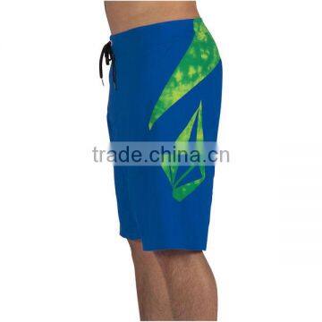 Quick Dry Wholesale Mens Beachshorts 4 Way Stretch Blue photo-2