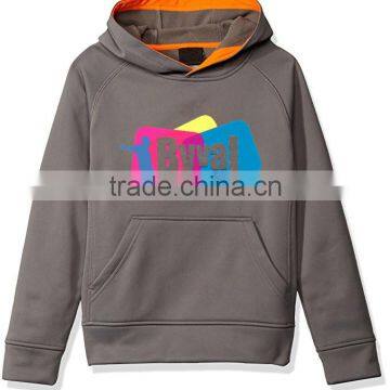 Boys Fleece Hoodie Custom Printed Logo Pullover Sweatshirts Jacket Classic Kangaroo Pocket Tracksuit Kids Wholesale Hoodies photo-2
