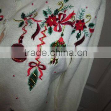 Sexy Pullover Woolen Christmas Sweater New Designs for Women photo-4