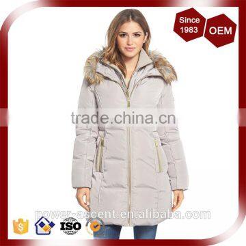 China Factory Supplier Customized Good Quality Women Long Padding Jacket photo-2