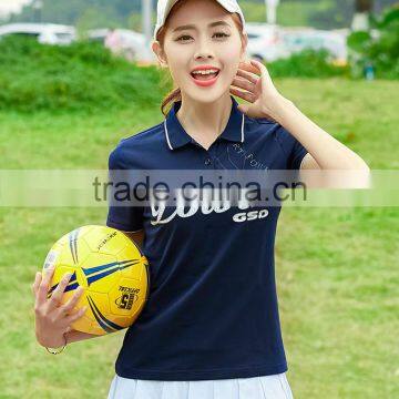2017 Hot Cotton Summer Polo Shirt Fahion Women Sports Polo Shirt photo-3